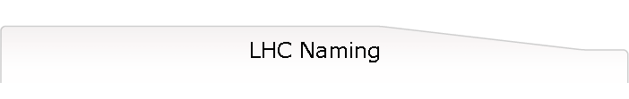 LHC Naming